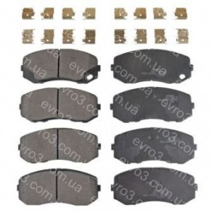 Колодки гальмівні Mitsubishi Canter FE73, FE74, FE84, FE85 2006- Колодки гальмівні Mitsubishi Canter FE73, FE74, FE84, FE85 2006-