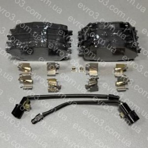 Колодки гальмівні Mitsubishi Canter FEB71, FEC71 2011- перед, зад