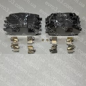 Колодки гальмівні Mitsubishi Canter FEB71, FEC71 2011- перед, зад