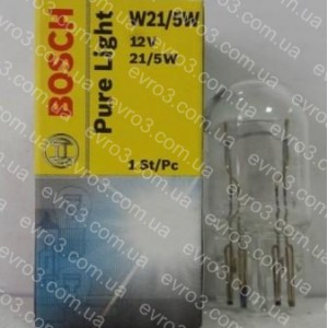 Лампочка автомобільна W21/5W 12В 21/5Вт Bosch 1987302252